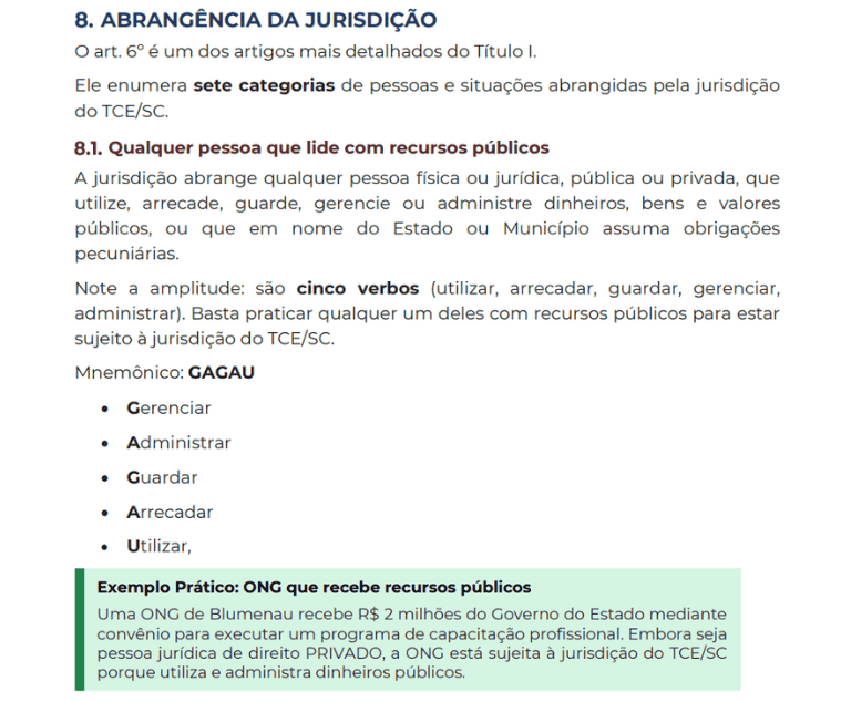 Exemplo do material em PDF