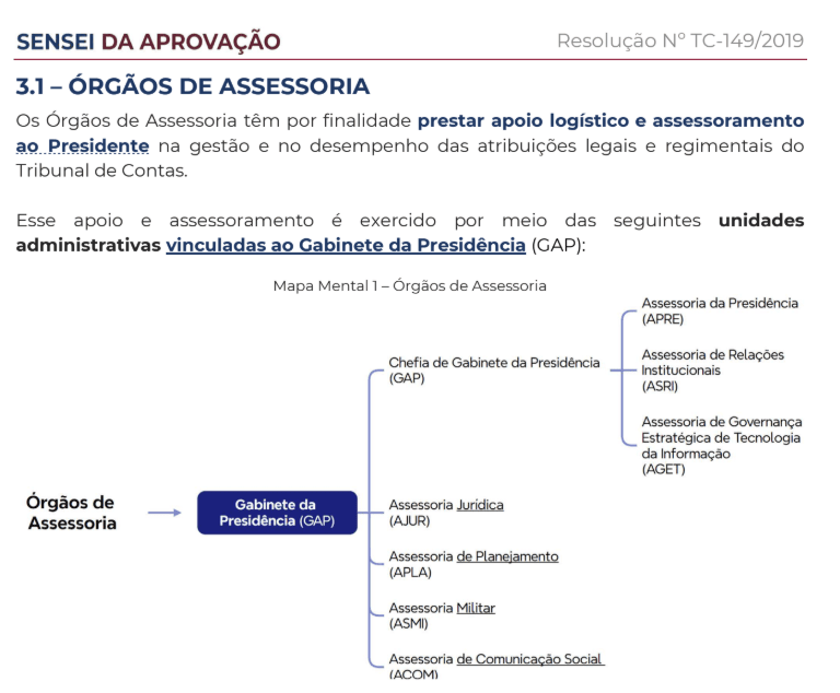 Exemplo do material esquematizado
